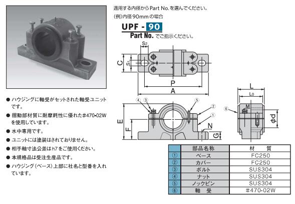 OILESオイレス工業UPF-70碳纤维复合轴承