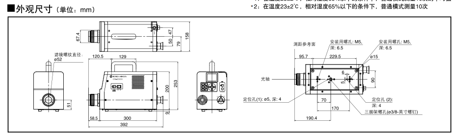 CS-2000/2000A 分光辐射亮度仪