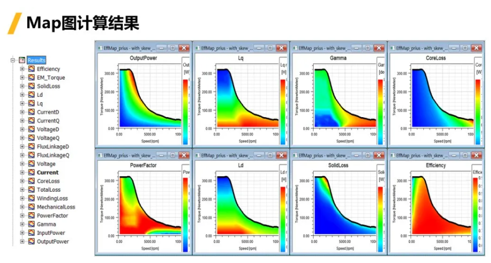 如何加速電機(jī)效率Map圖計(jì)算？