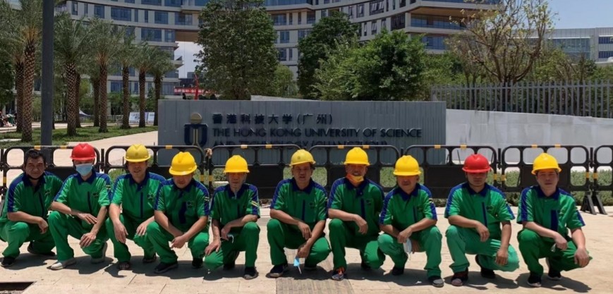 優(yōu)吸環(huán)保中國總部——大型校園施工案例(工裝節(jié)選)