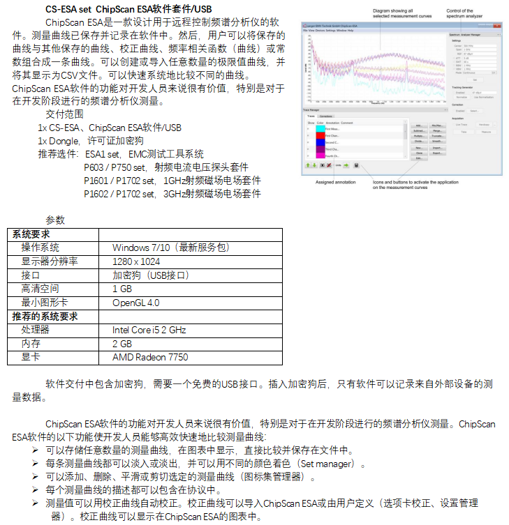 P1601 / P1702 set   1GHz射频磁场电场探头套件