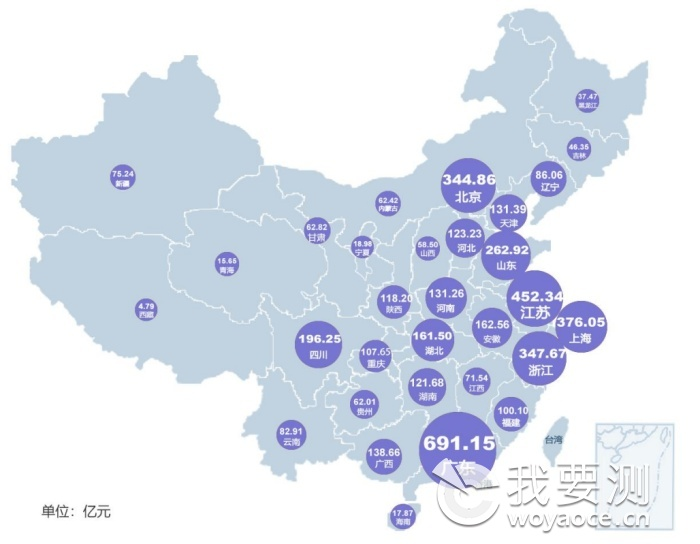 2023年全国共有53834家检验检测机构，仪器设备1027.23万台套！