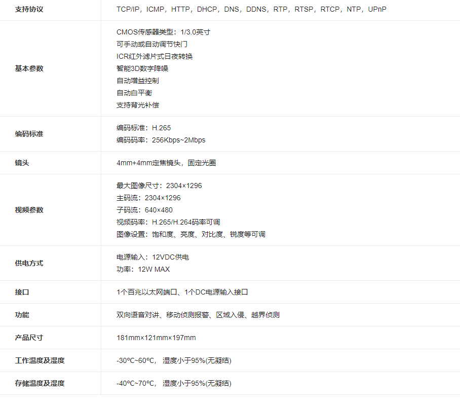 水星 MIPC3286W双摄版-300万双摄全彩室外无线球机