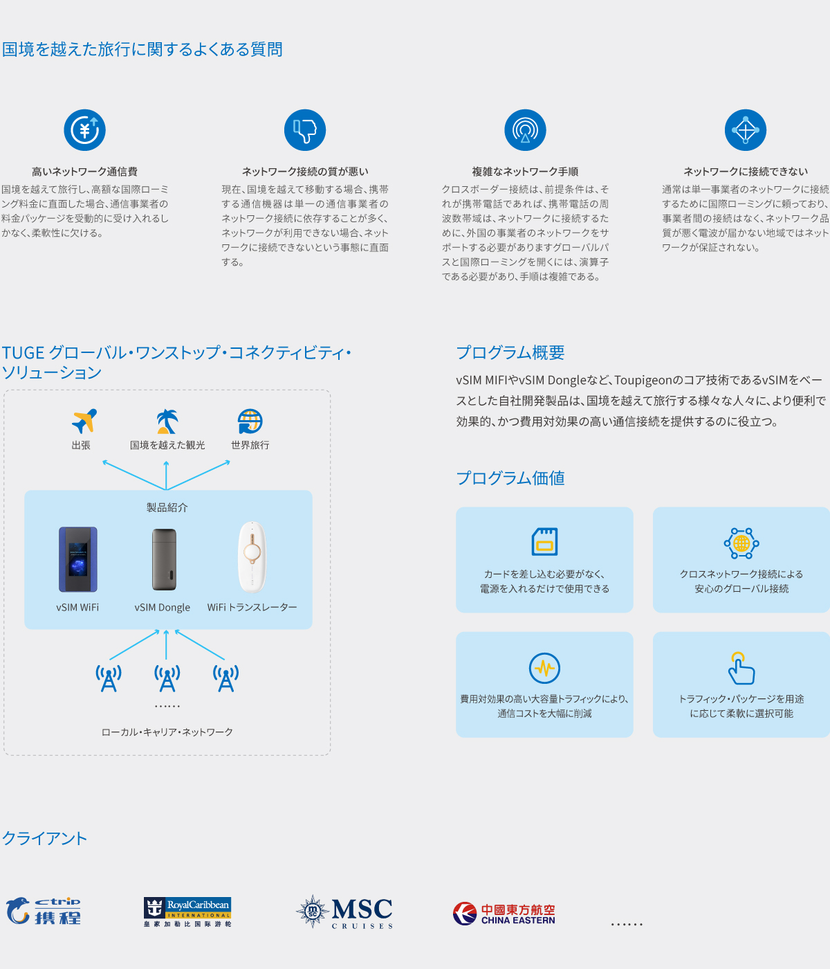 越境出張ソリューション