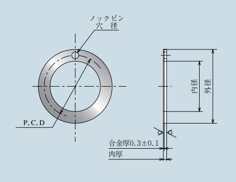 DAIDOMETAL大同メタル工业衬套K5T06