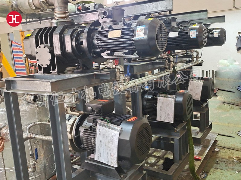 為什么PCB熱壓機(jī)油泵選用羅茨水環(huán)真空機(jī)組？