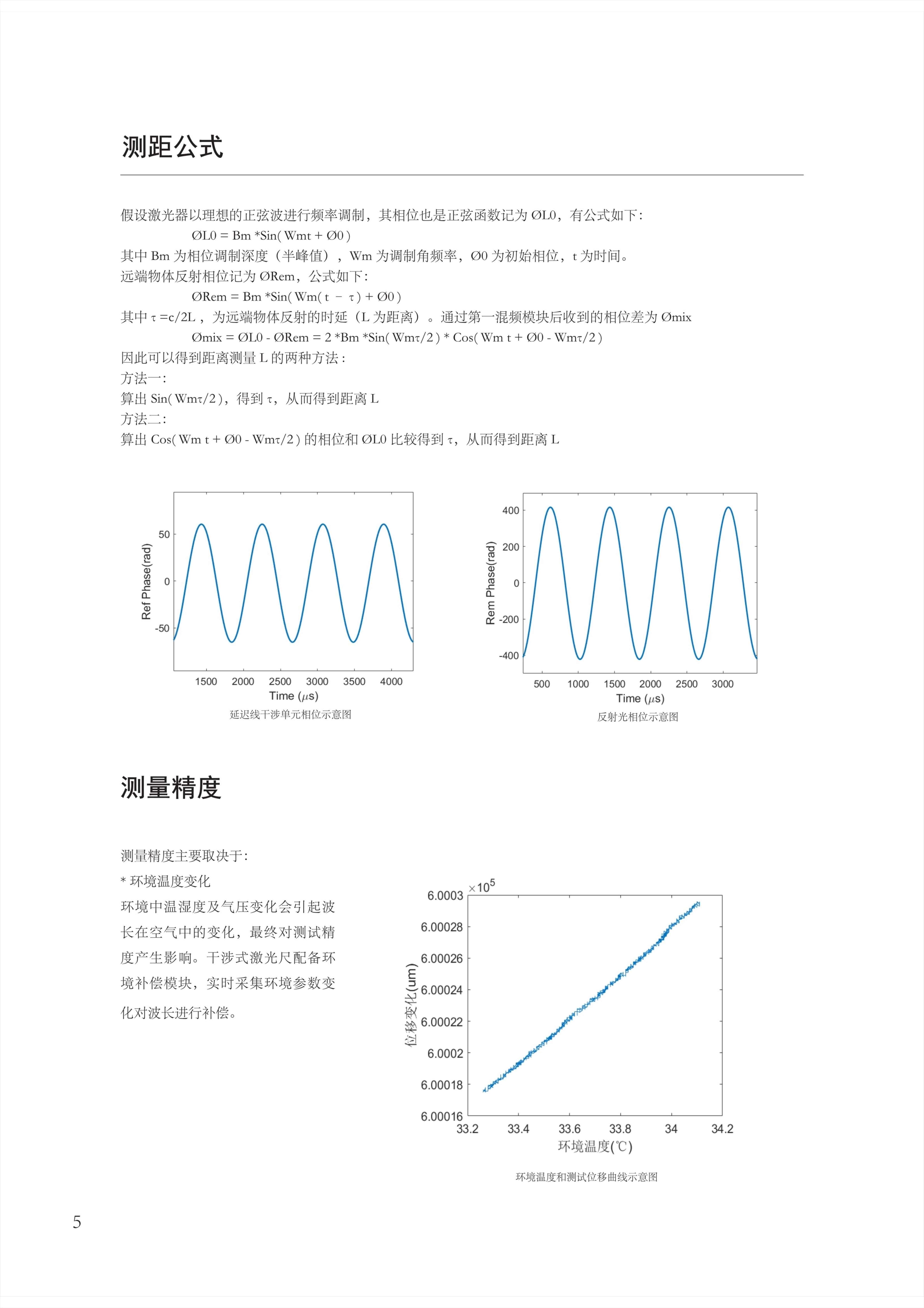 纳米级分辨率超高精度激光干涉测距仪