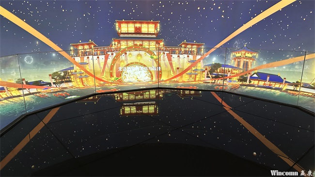 Wincomn creates a 360 ° panoramic surround immersive cinema for Xi'an Museum