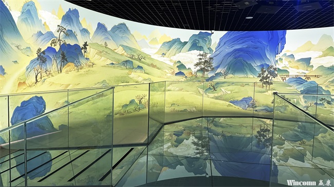 Wincomn creates a 360 ° panoramic surround immersive cinema for Xi'an Museum