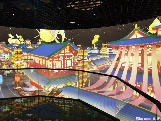 Wincomn creates a 360 ° panoramic surround immersive cinema for Xi'an Museum