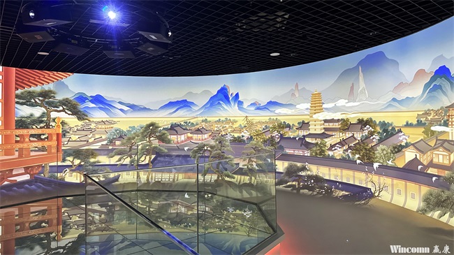 Wincomn creates a 360 ° panoramic surround immersive cinema for Xi'an Museum