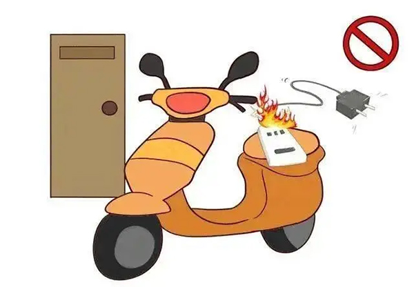“这是谁家电动车着了?” “你家的!” “这是谁家电动车着了?” “你家的!”