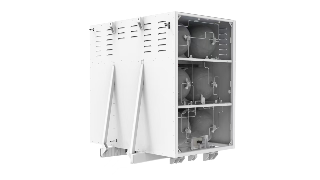 On-Board H₂ system for fuel cell vehicle