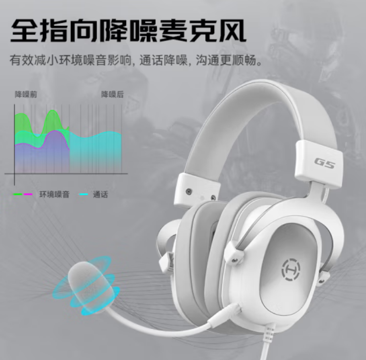 漫步者G5-USB游戏电竞耳麦