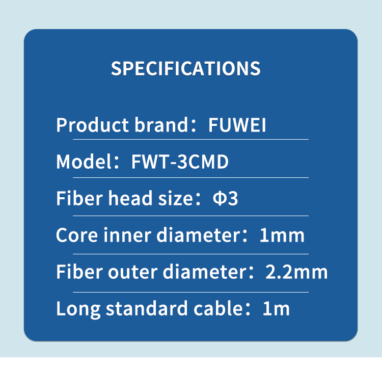 Discover High Efficiency and Precision: FWT-3CMD Side View Fiber Optic Sensor, the Ideal Companion f