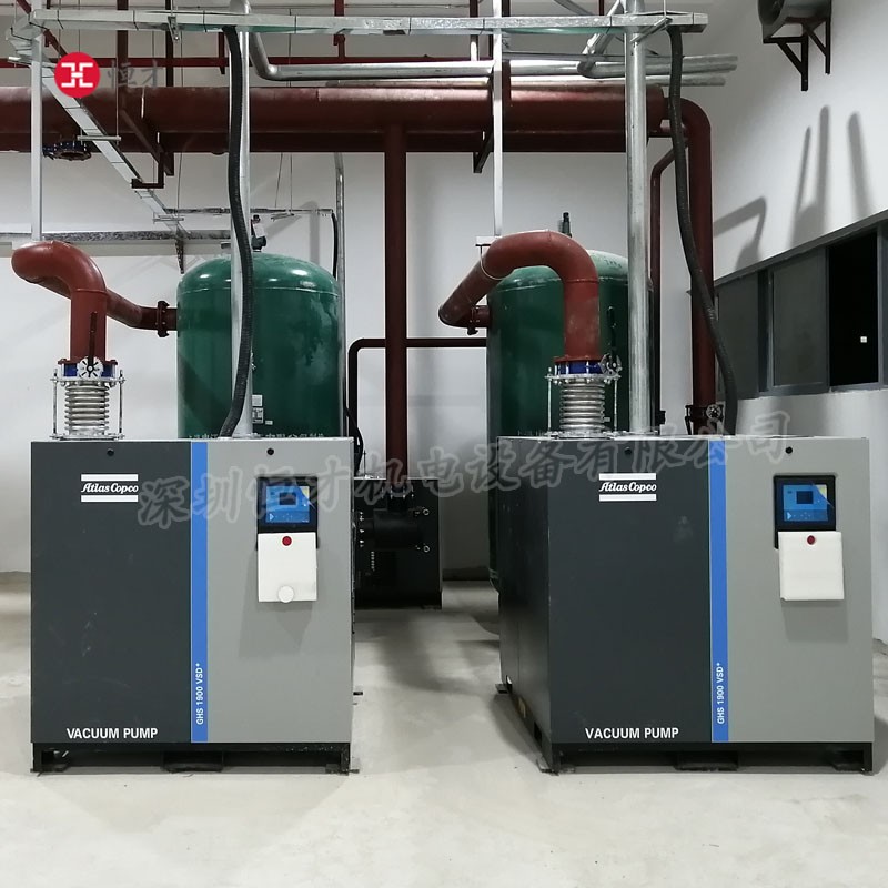 阿特拉斯·科普柯Atlas Copco品牌CNC精雕机配套螺杆真空机组
