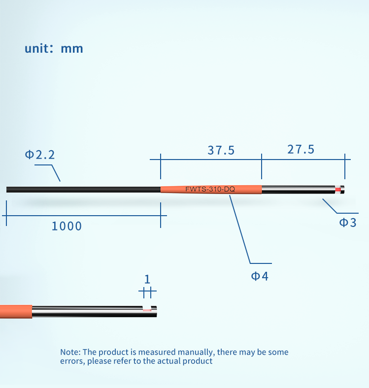 FWTS-310-DQ Side-view Fiber Optic Sensor: Precise Detection, High Efficiency and Stability in Variou