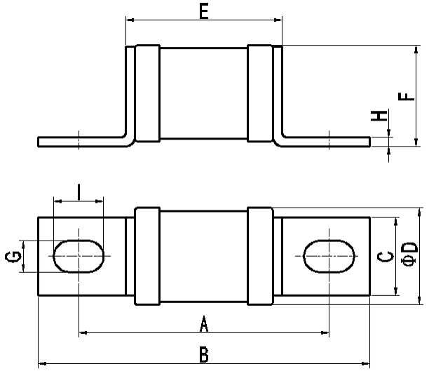 The EV17 series bolted electric vehicle protection hv fuse