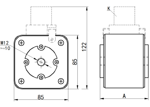 RS17 semiconductor equipment protective fuse (fast acting fuse)