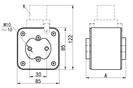 RS17 semiconductor equipment protective fuse (fast acting fuse)