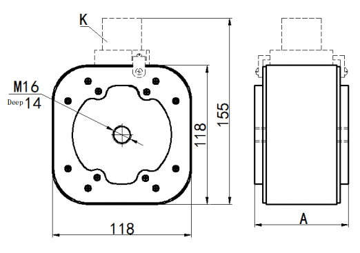 RS17 semiconductor equipment protective fuse (fast acting fuse)