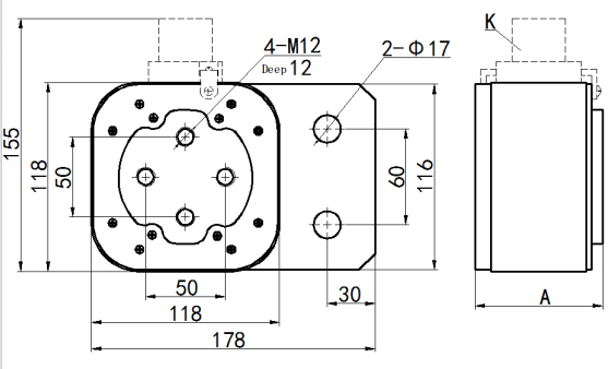 RS17 semiconductor equipment protective fuse (fast acting fuse)