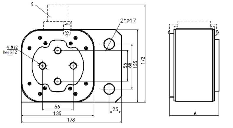 RS17 semiconductor equipment protective fuse (fast acting fuse)