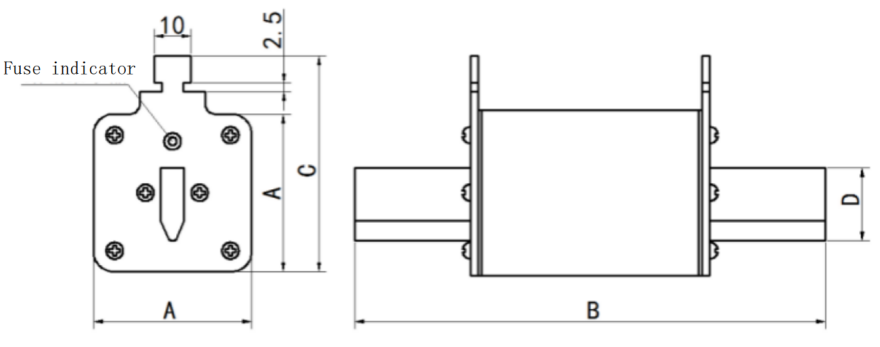 NGT and NGTC fast acting fuses