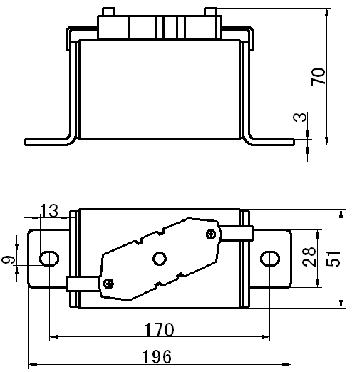 RS17Z DC fast acting fuse