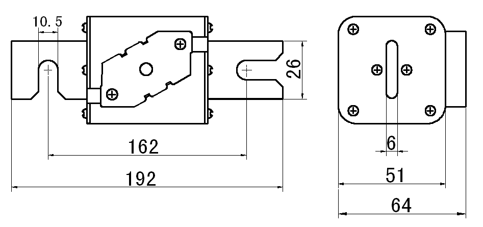 RS17Z DC fast acting fuse