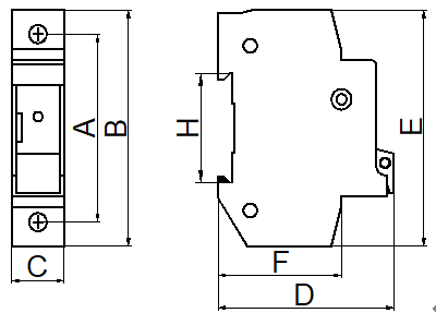 Base of Cylindrical Cap Fuse for Solar PV System Protection