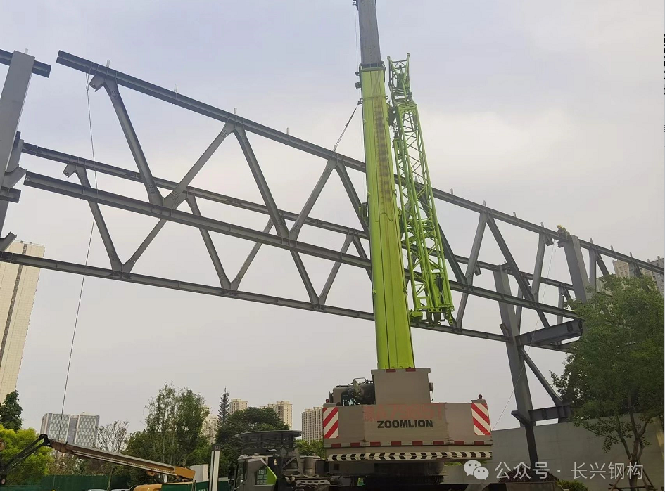 Changxing Steel Structure: Go all out to ensure the safety and efficient progress of the project.