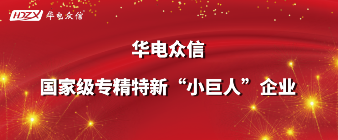 喜报 I 华电众信荣膺国家级专精特新“小巨人”企业称号