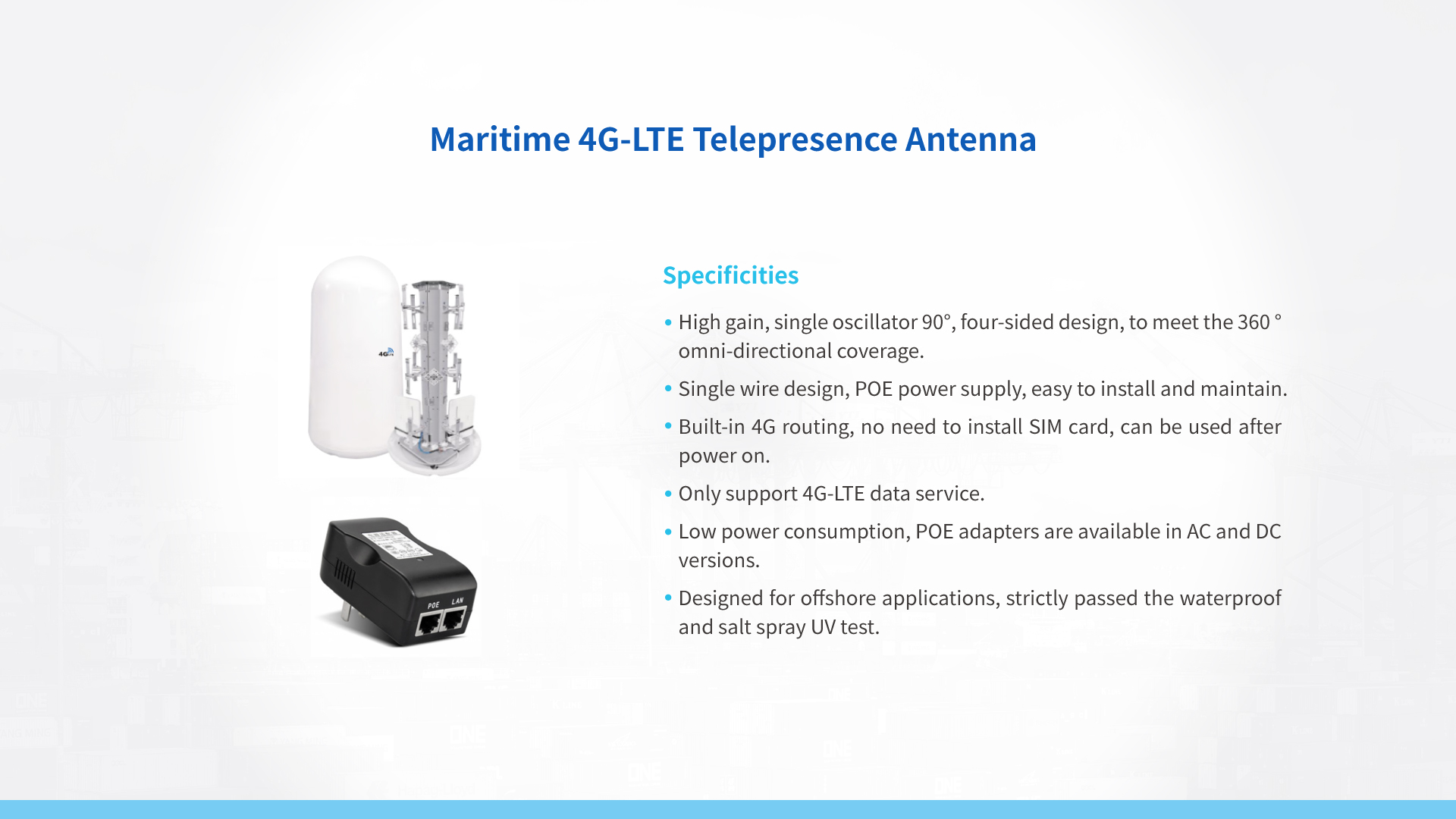 Global Maritime 4G Router