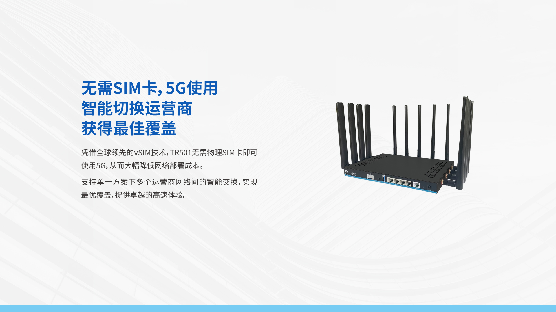 4G CAT12+WiFi6 CPE TR501