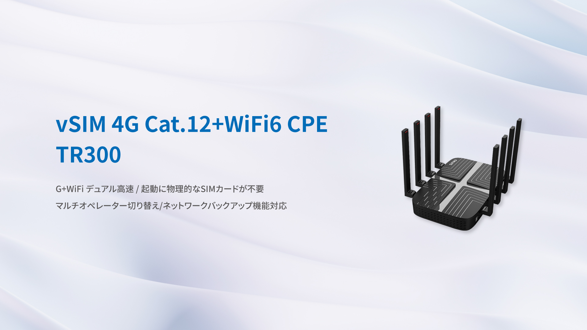 4G CAT12+WiFi6 CP TR300