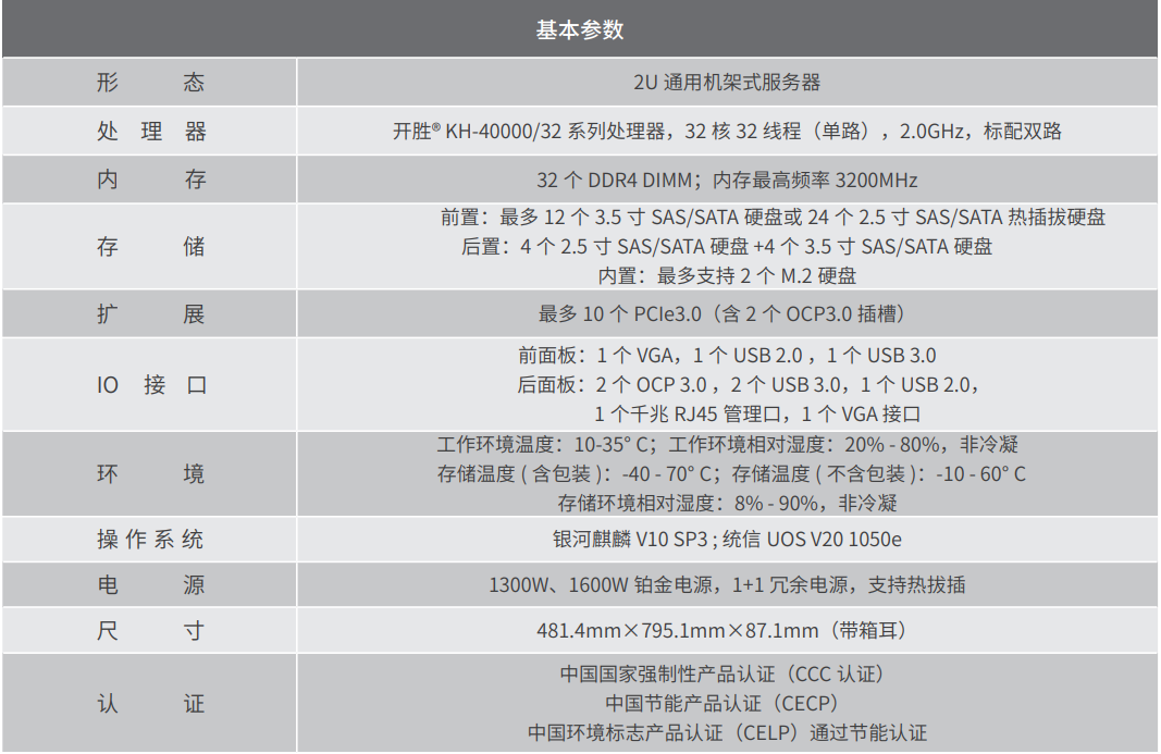 联想开天KR722z G2 服务器