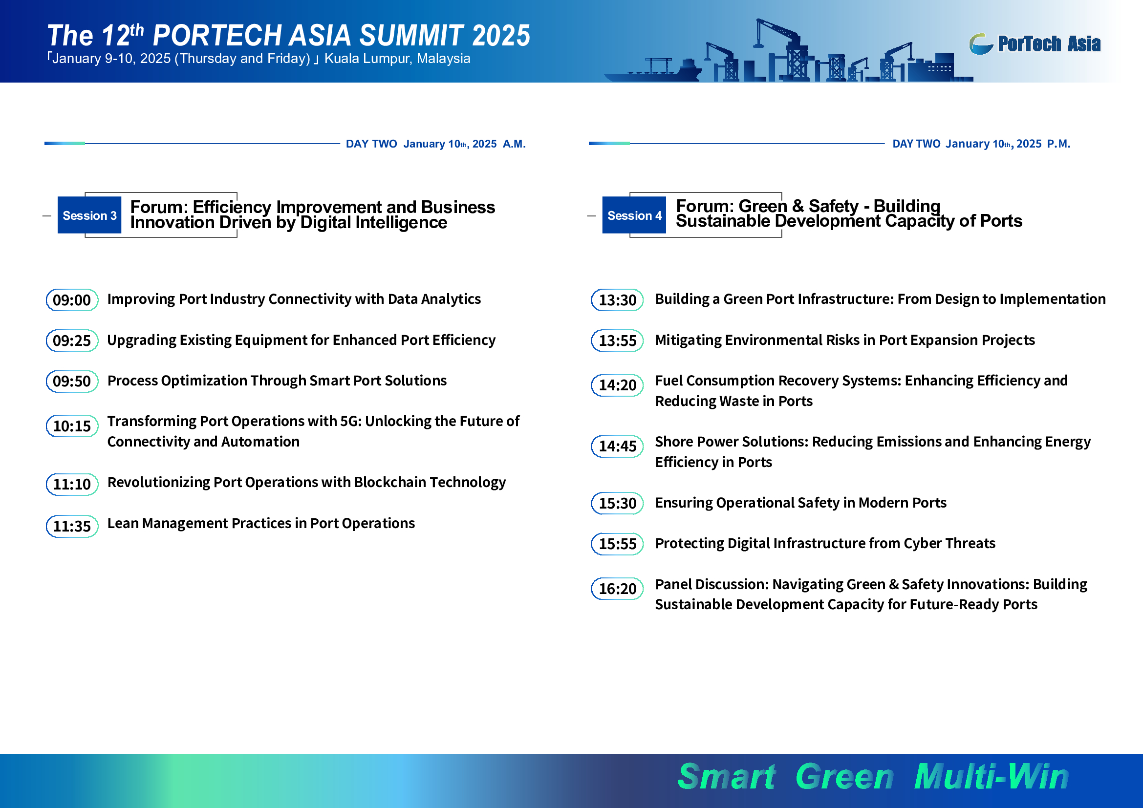 The 12th PorTech Asia Summit 2025