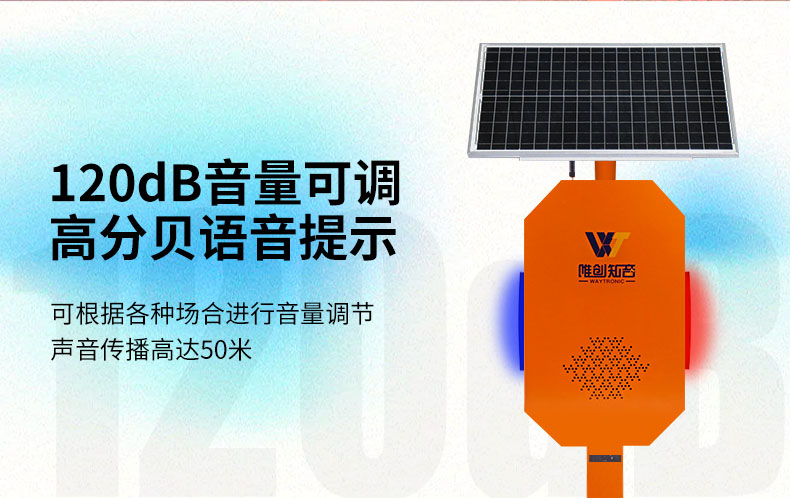 WT-W25户外太阳能语音播报器