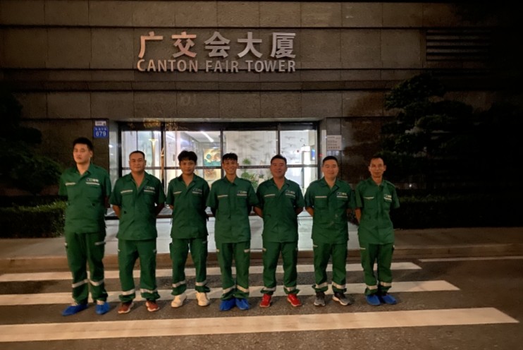 優吸環保實力呈現！【廣交會大廈】除甲醛大型工程，筑就除甲醛工程新典范！