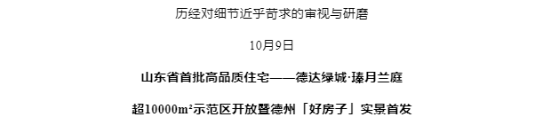 美好德州 惟此瑧玉丨超10000m2示范區(qū)盛大開(kāi)放 全城共鑒