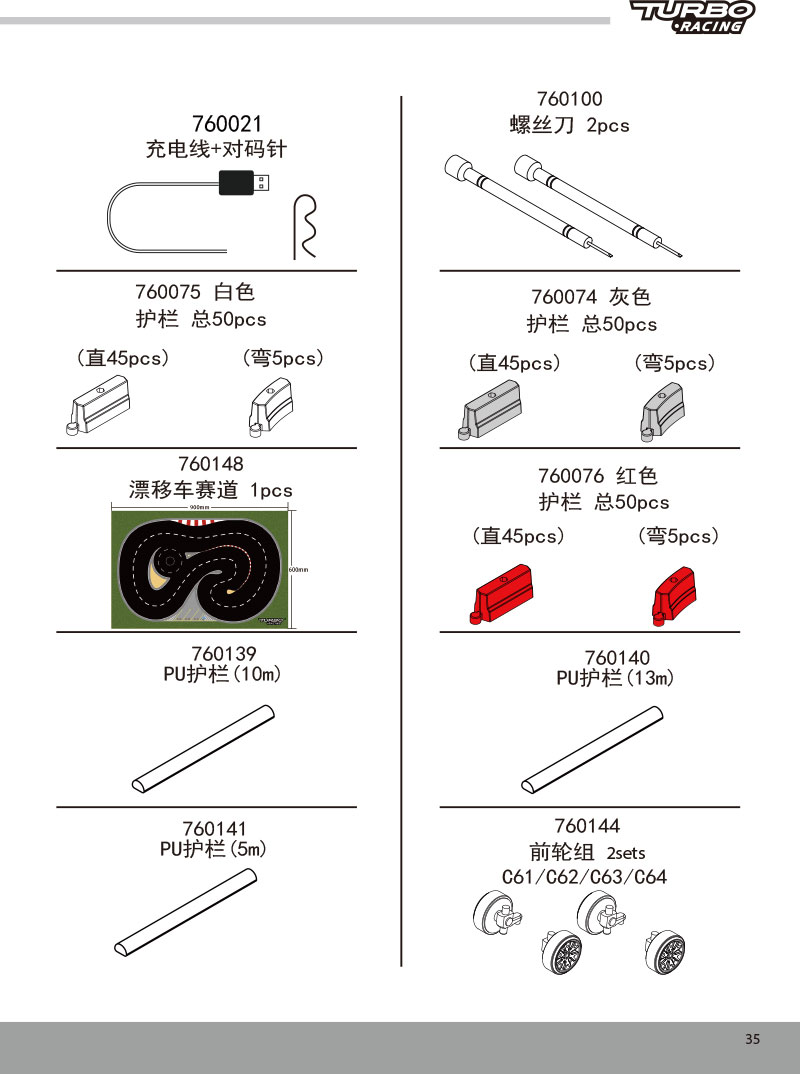 C61/C62/C63/C64/C65-漂移车说明书