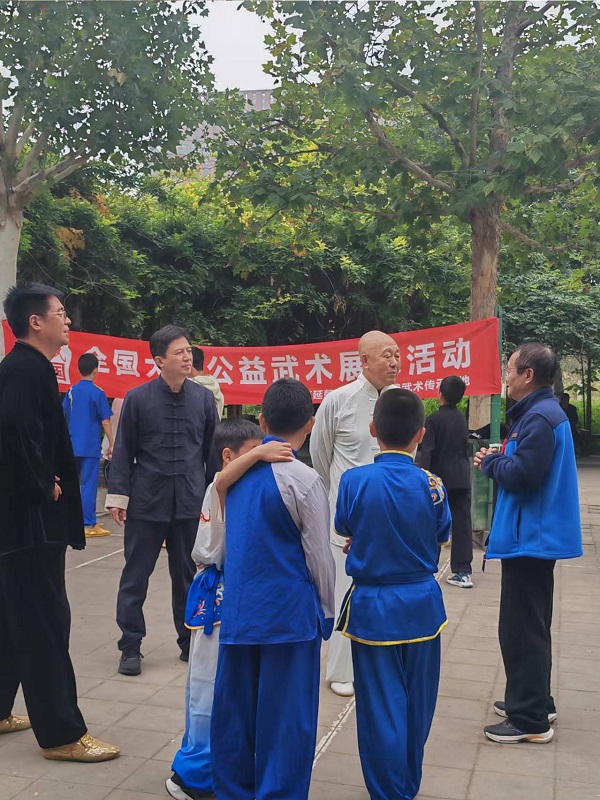 武联社李振啓秘书长受邀组织“学习武强国大型公益武术展演”活动