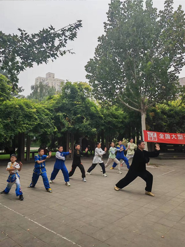 武联社李振啓秘书长受邀组织“学习武强国大型公益武术展演”活动