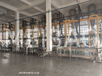 15万吨洗衣粉生产线升级改造完成