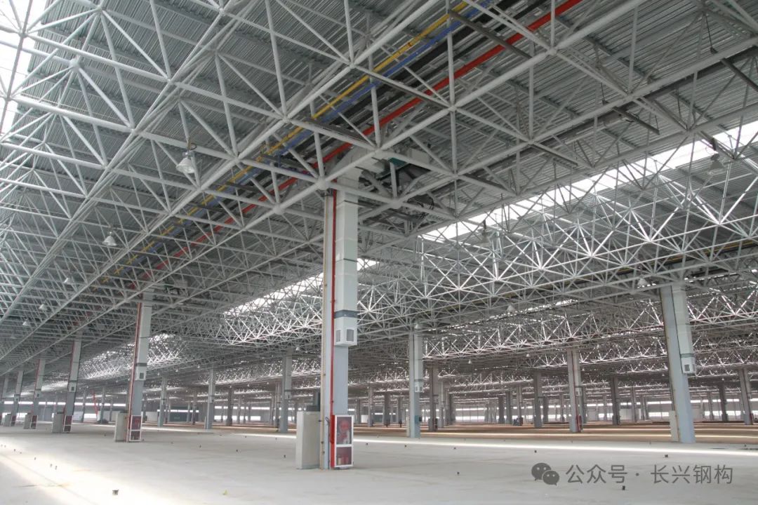 Changxing steel structure knowledge sharing —— steel structure industrial plant in the autumn and wi