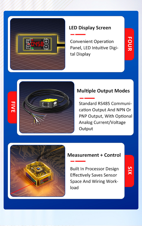 Laser Displacement Sensor FSD26 Series: An Industrial Tool for Precise Measurement