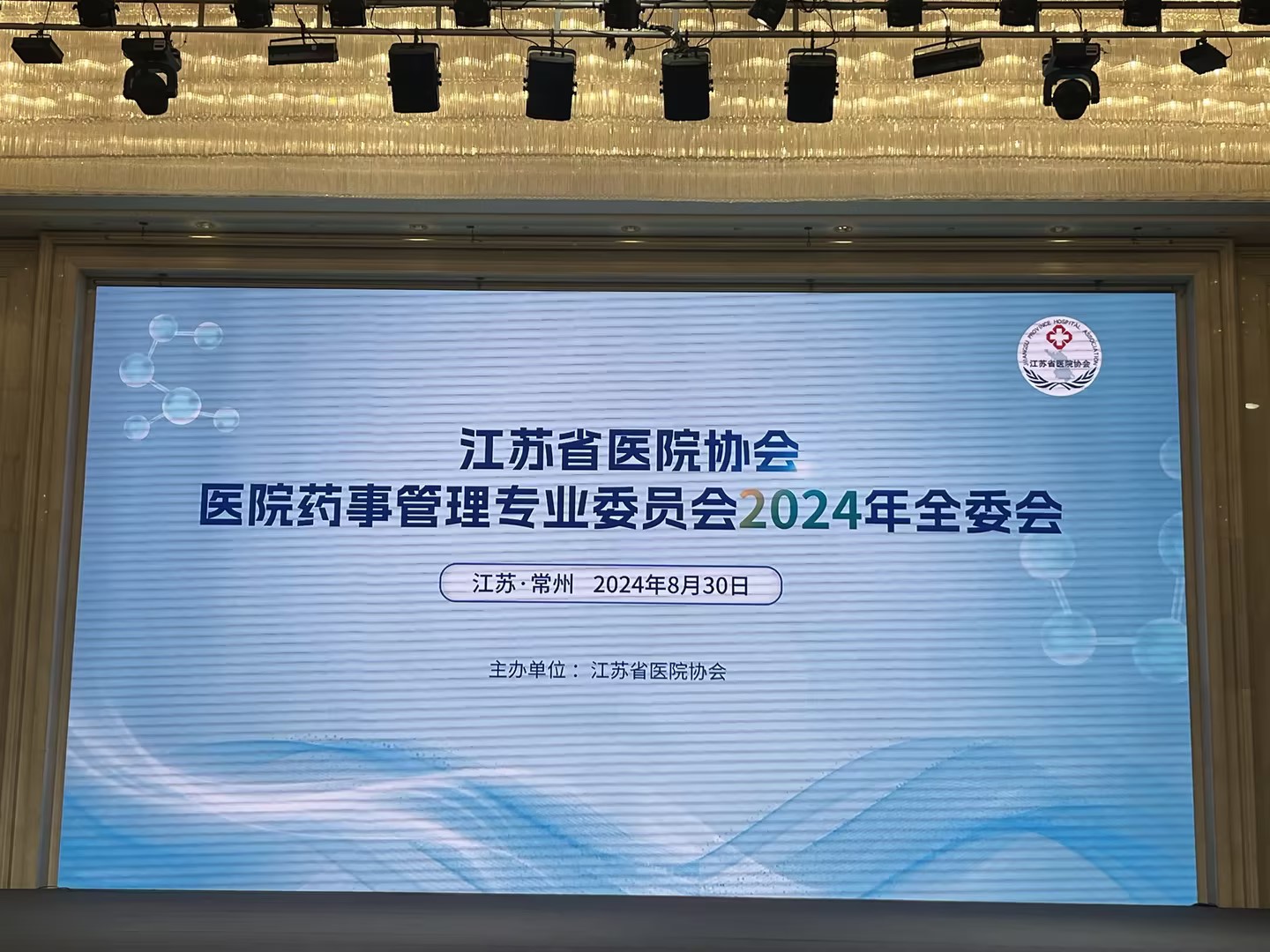 Jiangsu Hospital Association Hospital Pharmacy Management Special Committee 2024 Academic Annual Conference