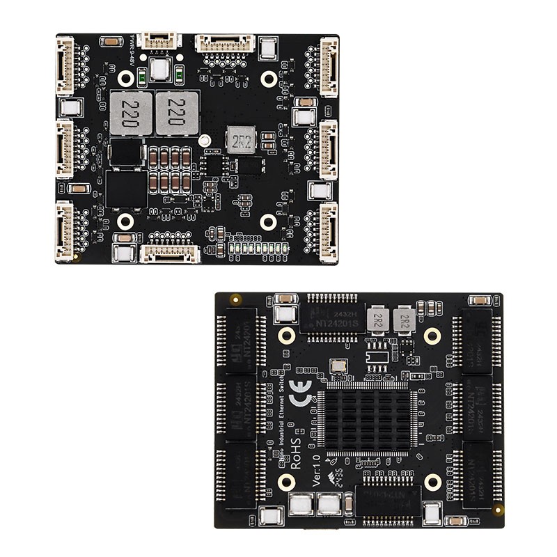 YN-IES10801-A 8 10/100/1000Mbps迷你工业以太网交换机模块