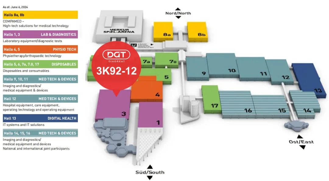 【Invitation】Diagreat invites you to participate in 2024 MEDICA